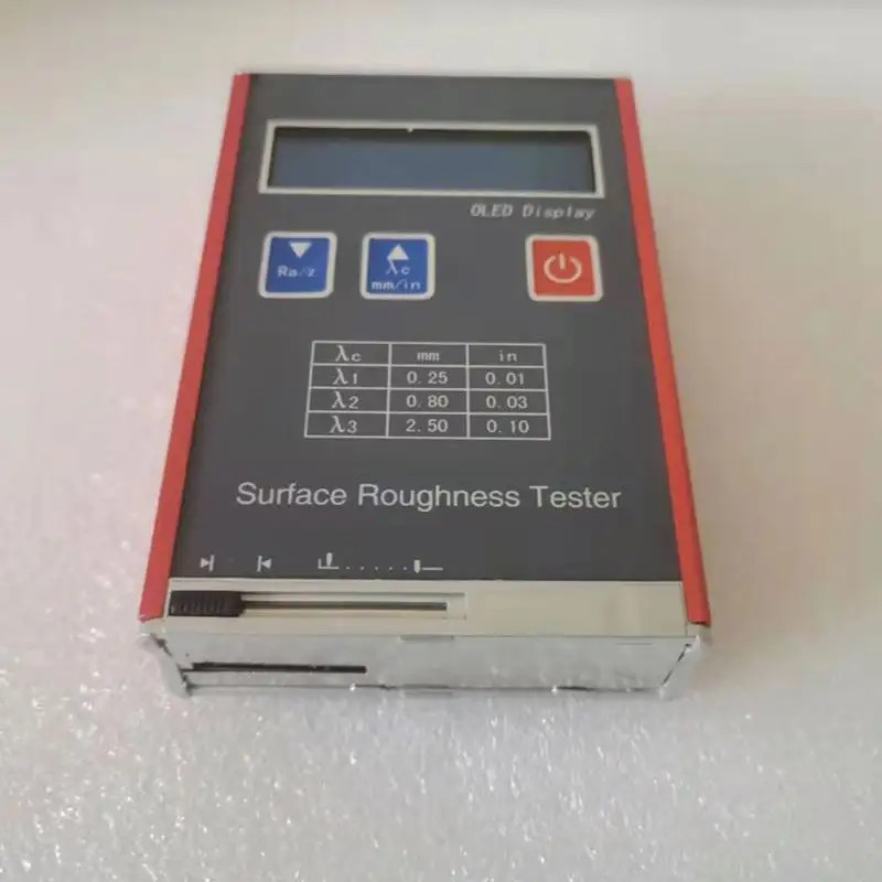 Ra Rz Rq Rt Portable Surface Roughness Tester Built In Lithium Ion Battery