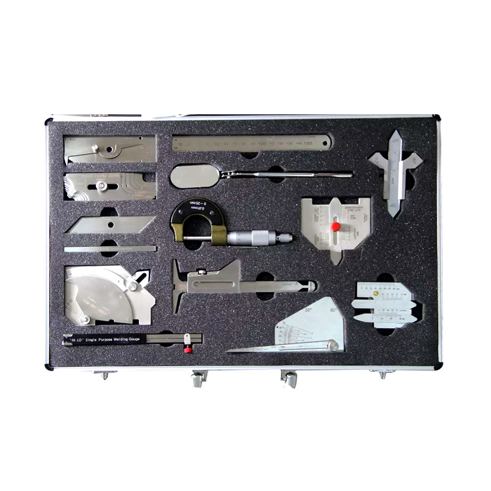 Ndt Ruler Set Stainless Steel Skew-t Fillet Weld Type Gauge Inspectie Regels Lasmeter ...
