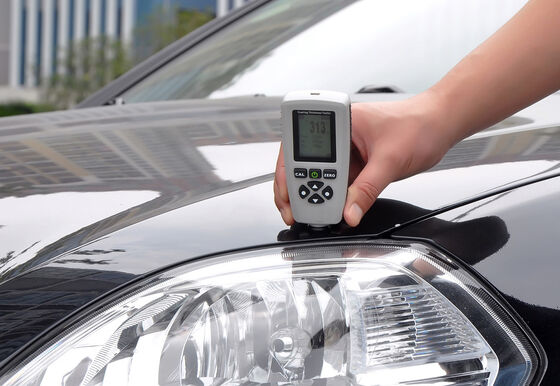 Digital Car Paint Thickness Gauge 0-2000μm Automotive Coating Meter LCD Fe/NFe Tester For Body Shop Used Car Inspection