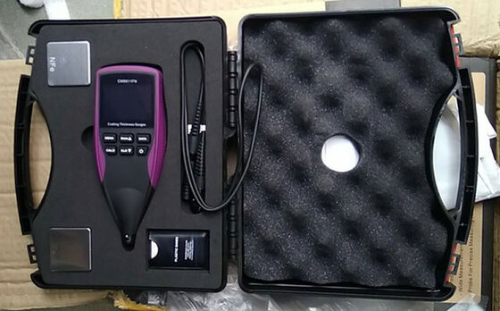 High Accuracy Car Paint Coating Thickness Tester Measuring Range 0-1250um