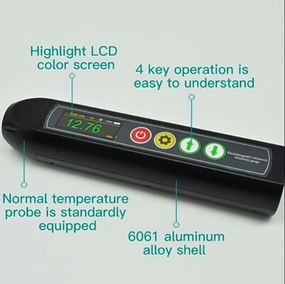 Electromagnetic With Multi Probes No Coupling Portable Metal Surface Thickness Gauge