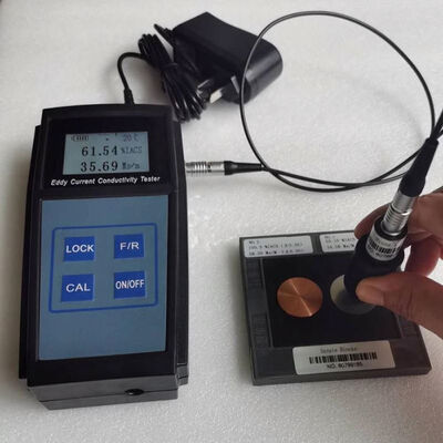 Eddy Current Conductivity Meter Digital Eddy Current Testing Equipment 60KHz 120KHz