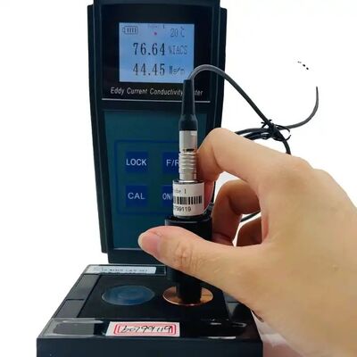 Eddy Current Testing Probes Electrical Conductivity Meter 60khz For Non Ferrous Metals
