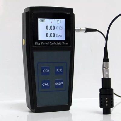 Eddy Current Testing Probes Electrical Conductivity Meter 60khz For Non Ferrous Metals