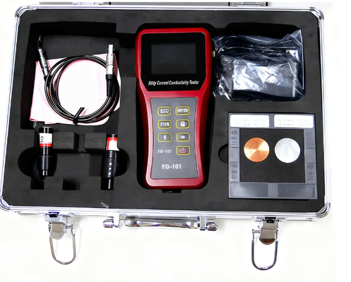 FD-102 60KHz Eddy Current Conductivity Meter High Resolution 0.1% IACS