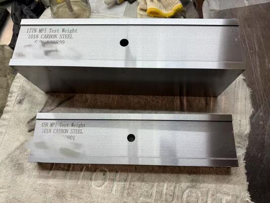 TESTECH NDT Dead Weight Lifting Force Test Block for Magnetic Flaw Detector