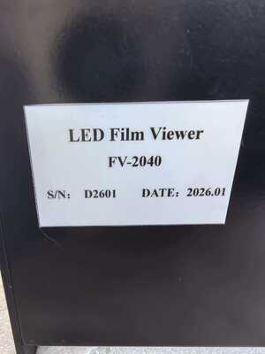 FV-2040 Industrial X Ray Film Viewer With 10×40cm Viewing Window