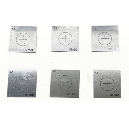 Magnetic Particle Inspection Sensitivity Test Piece A1/C/D/M1/A2/C2