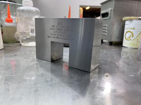 Precision AWS DS Ultrasonic Calibration Blocks Industrial Calibration Standard For Testing