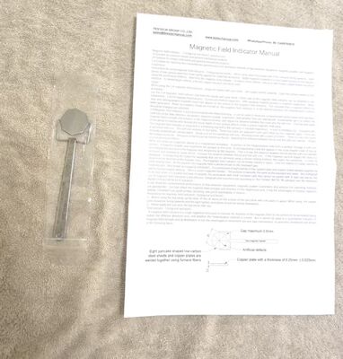 Pie Gauge Octagonal Magnetic Field Indicator