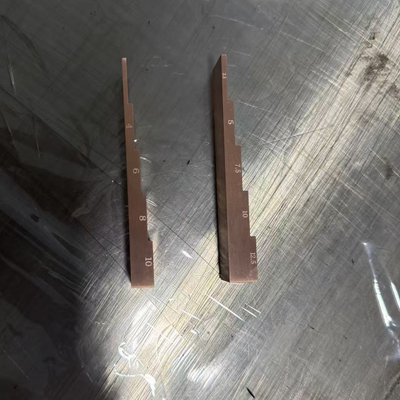 Ultrasonic Step Calibration Block Copper Aluminum Stainless Steel Carbon Steel for Ultrasonic Thickness Gauge Flaw Detector Calibration