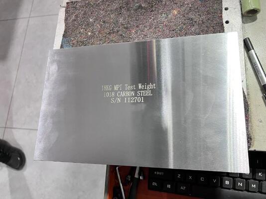 4.5kg 12kg 18kg 118N 177N Lifting Force Test Block for MPI Magnetic Particle Inspection Calibration