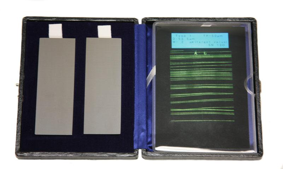 Type I Chromium-Plated Sensitivity Test Panel for Penetrant Testing 10μm 20μm 30μm 50μm
