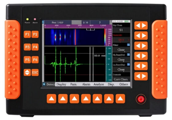 MFL-4016 16 Channel Manual MFL Scanning System For Tank Bottom Plate And Pipe Corrosion Thickness Loss Inspection